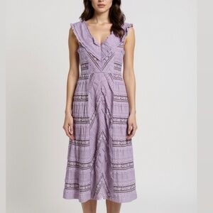 Cinq à sept Adeline lace overlay dress
